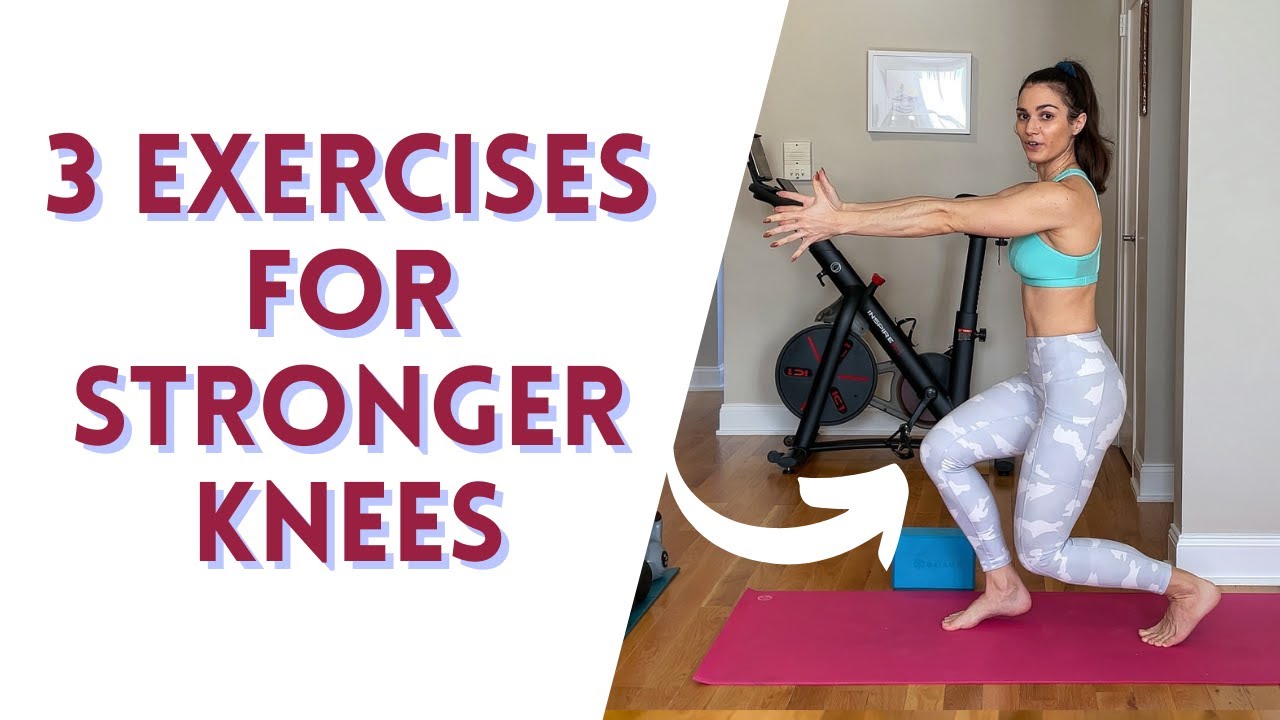 KNEE PAIN: 3 Exercises for Stronger Knees - YouTube