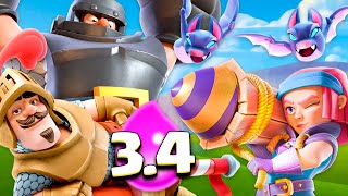 This Mega Knight Deck Is *NEGATIVE SKILL* 😂