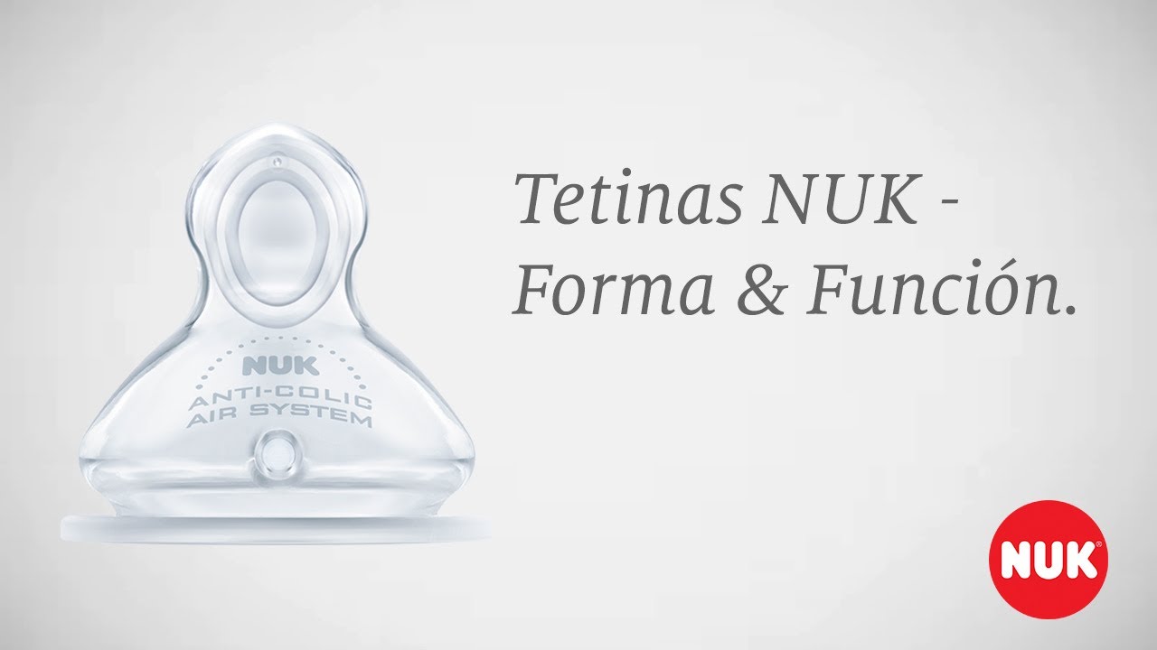 Tetinas NUK - Forma & Función 