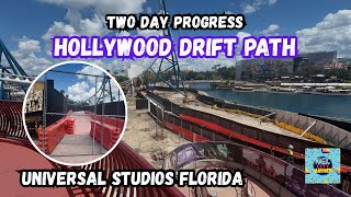 Fast and Furious Hollywood Drift Path That Goes Under The Spike - Universal Orlando Resort