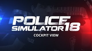 POLICE SIMULATOR 18: police car cockpit trailer