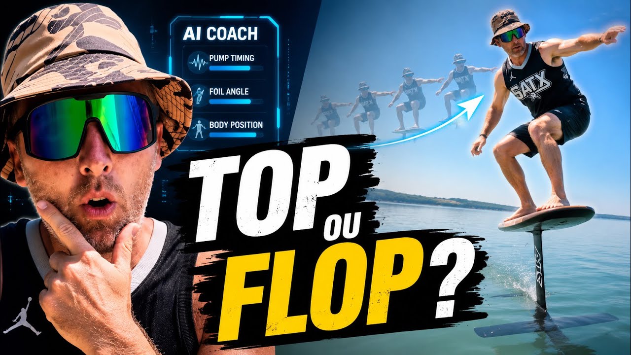 J’AI demandé à l’IA CLAUDE de me COACHER  en PUMPFOIL … et je ne m’attendais pas à ça 🤔!