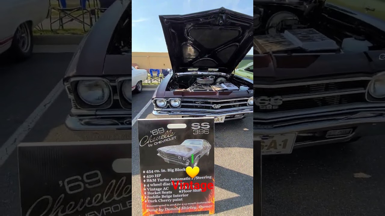 Винтажный 307 Chevelle 1969 года 