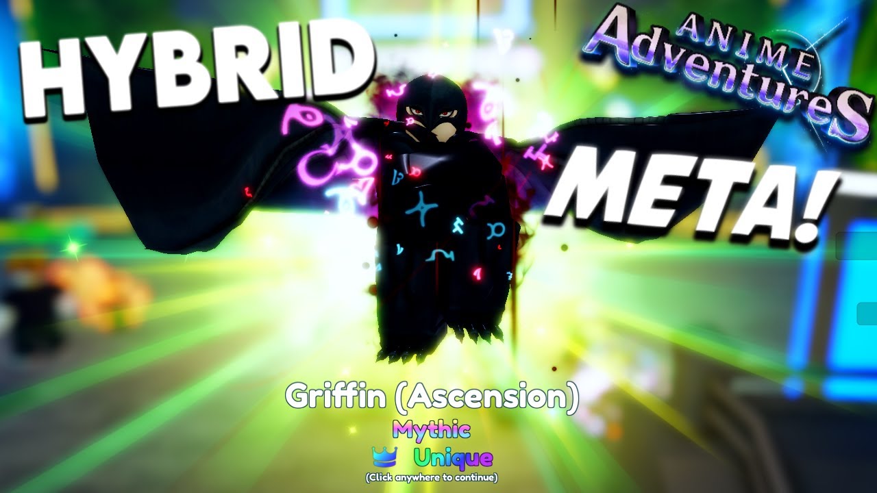 All SSS Unique Griffin Ascension In Anime Adventures Update 15 