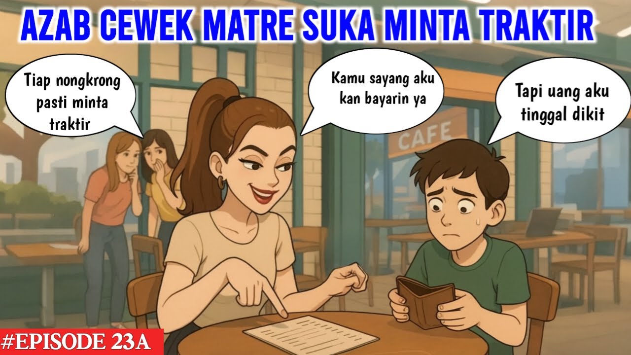 AZAB CEWEK MATRE SUKA MINTA TRAKTIR  | COCO MEONG EPISODE 23A