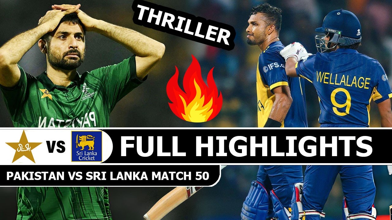 Pakistan Vs Sri Lanka ICC T20 CRICKET WORLD CUP 2026 Full Highlights Match 50 | PAK Vs SL