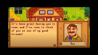 Stardew Valley: How To Befriend Gus
