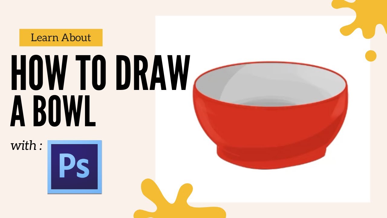 How to draw a Bowl using app on a Computer / Laptop.