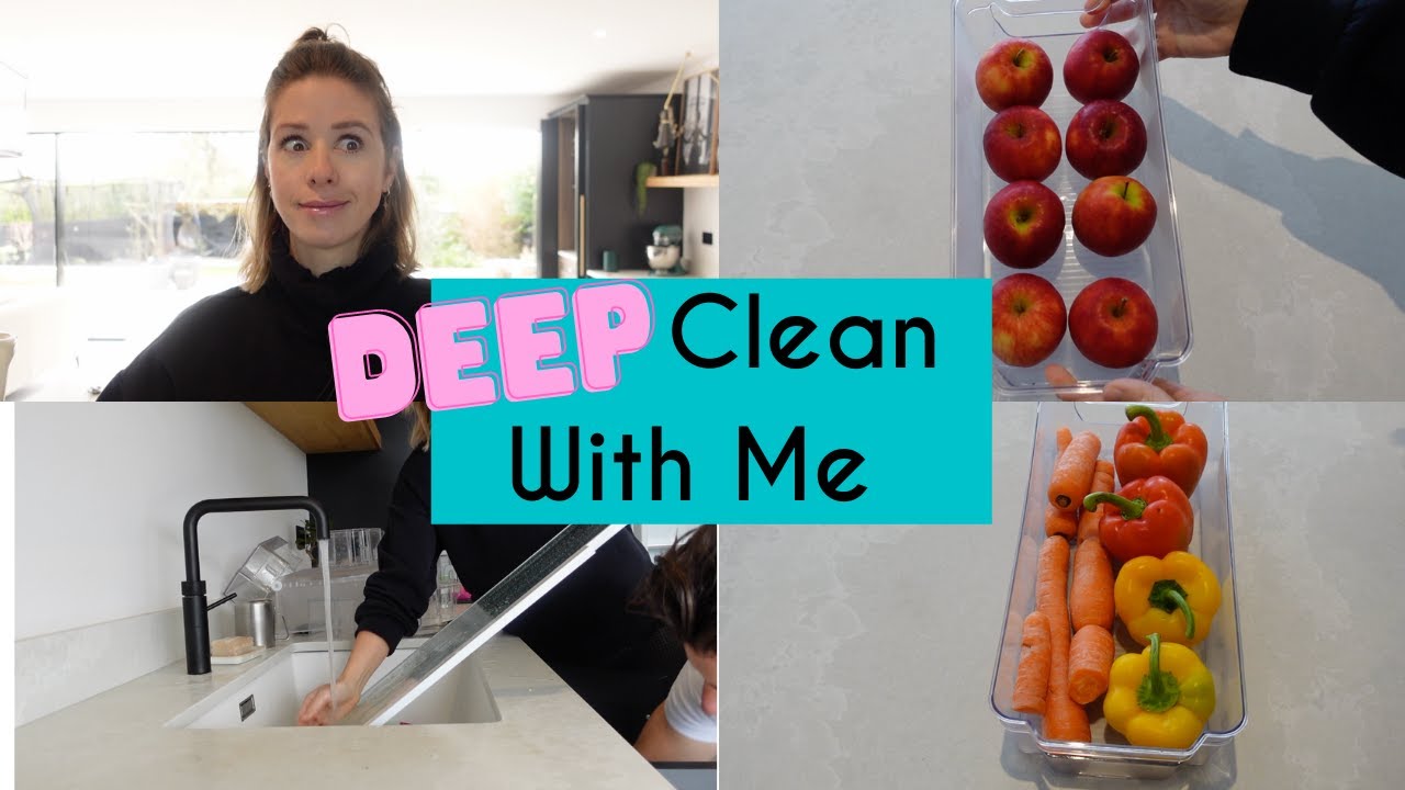 DEEP CLEAN & ORGANISE MY FRIDGE WITH ME | CLEANING MOTIVATION | Kerry Whelpdale