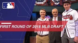 The first round of 2018 major league baseball first-year player draft
about baseball: (mlb) is most historic profe...