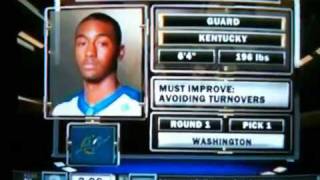 John Wall Drafted #1 Pick in 2010 NBA Draft