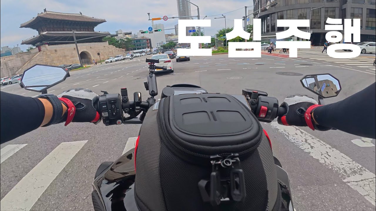 친구만나러 동대문 가보기🏍️ / CB1000R / 4K
