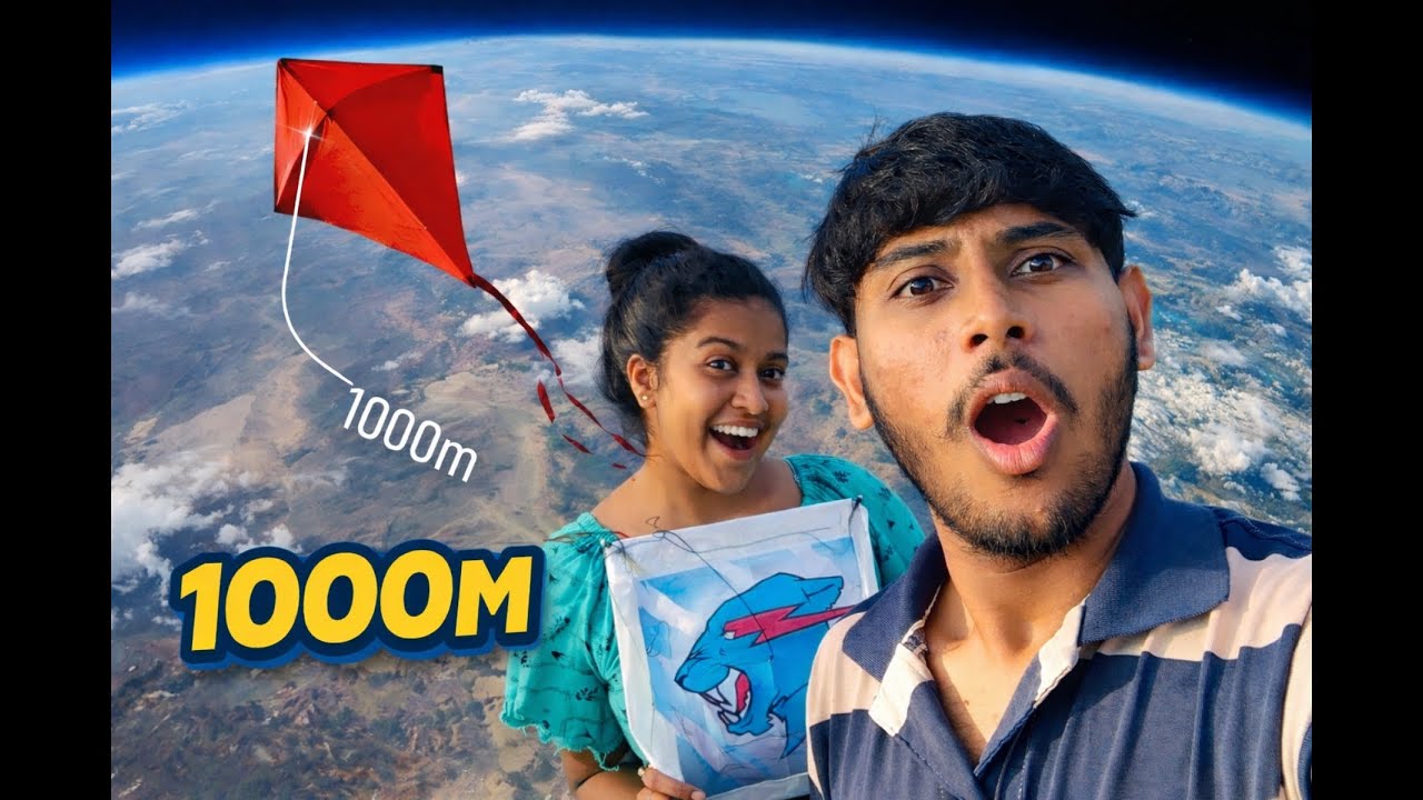 I Made Kite For mrbeast | මම 