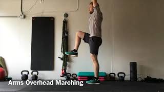 Arms Overhead Marching