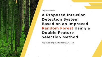Intrusion Detection with Improved Random Forest and Double Feature Selection