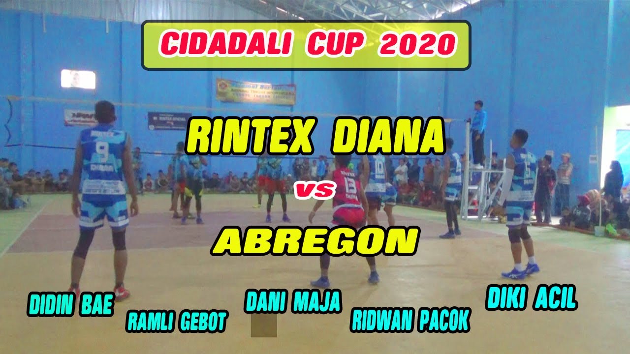 BIG MATCH CIDADALI CUP 2020 | RINTEX DIANA vs ABREGON full set 1