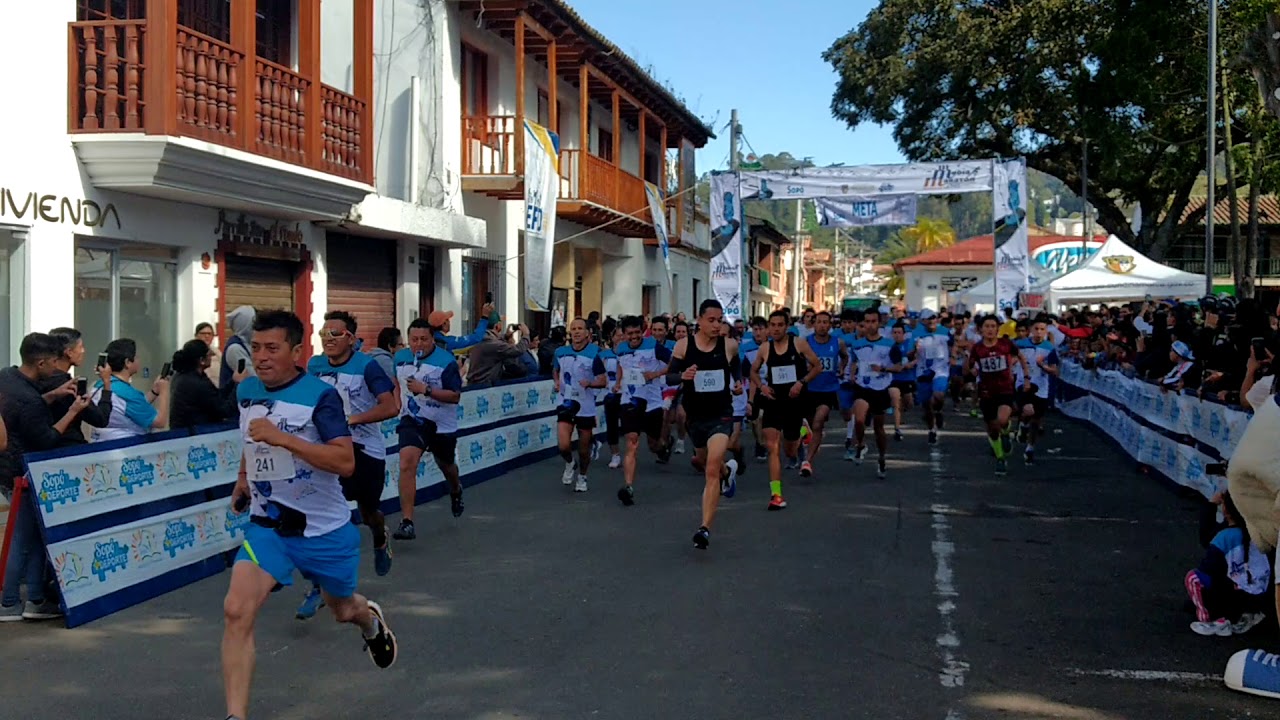 Salida 10K Media Maratón de Sopó