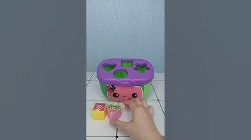 Superb unique CoComelon Shape Sorter Basket