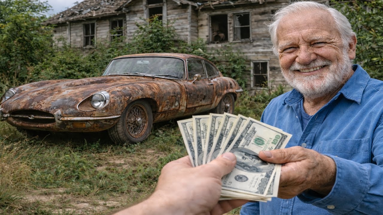 ASMR Car Restoration | Jaguar E-Type 1969 Complete Rebuild from Total Abandonment