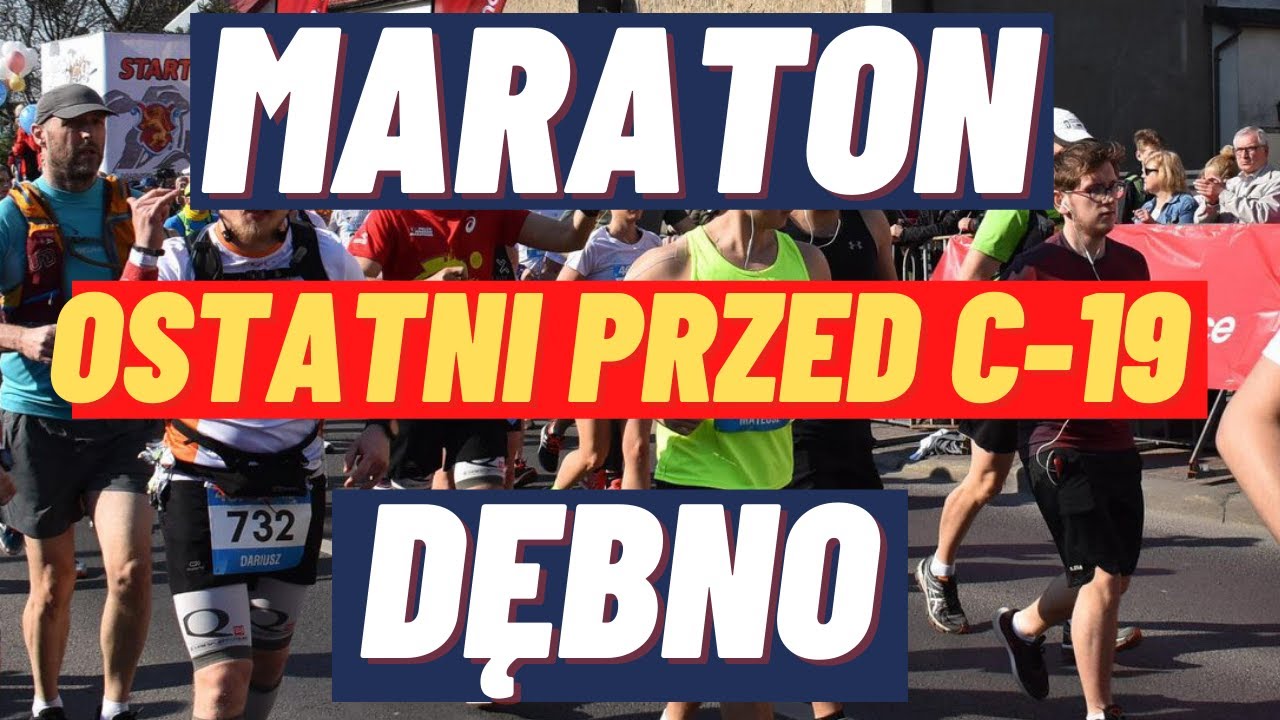 Maraton Dębno - relacja trasa vlog