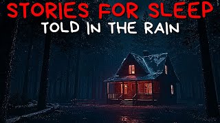 Sharing True Scary Stories to the Sound of Rain | Fall Asleep Quickly | Black Screen Vol. 277