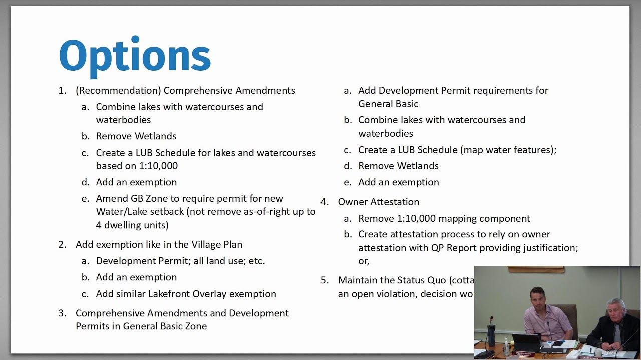 Municipal Policy & Strategy Session 2025-06-09