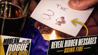 Reveal Secret Messages With FIRE (Day #201 Office Hours)