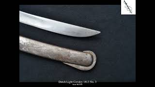Dutch 1813 No. 3 Light Cavalry Sword.