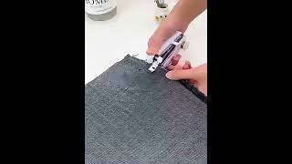 4pcs Set (Sewing Machine, Bobbin, Thread Rack, Threader) Portable #minisewingmachine#temufinds#temu