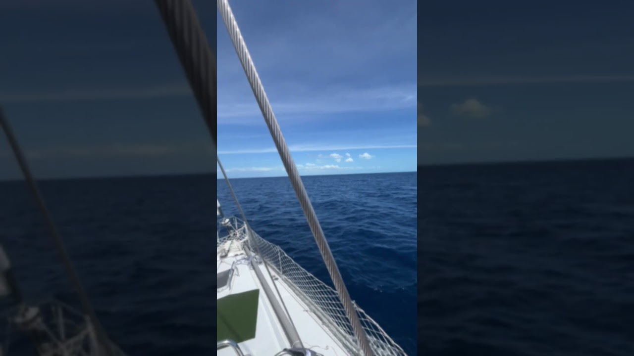 Beautiful sail from Nassau to the #SpanishWells area of the Bahamas. 10-14kts of breeze#sailing#boat