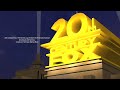 20th Century Fox (1994-2010) Logo Refazer No Prisma3D (Link No Desc)