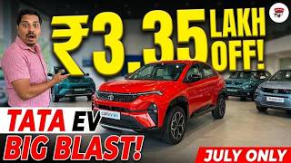 Tata EV June 2026 Discounts: ₹3.35 Lakh Off! 😱 Curvv, Harrier, Nexon, Punch Offers!
