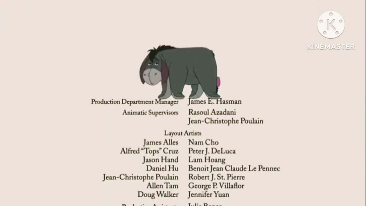 Créditos de Winnie the Pooh (Versión de Disney XD Disney Junior y Disney Channel)