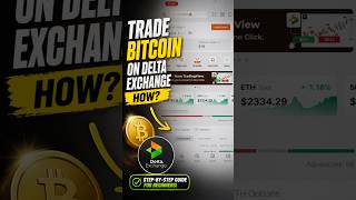 Delta Exchange pe Bitcoin kaise Trade Kare #bitcoin #deltaexchange #crypto #short #shortsfeed