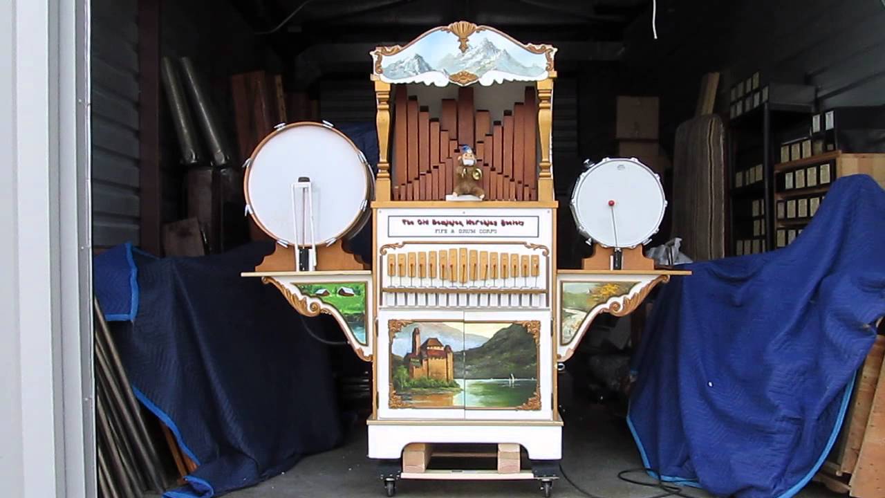 Small Band Organ Calliope Calliola ebay 261513219090 6/27/2014 YouTube
