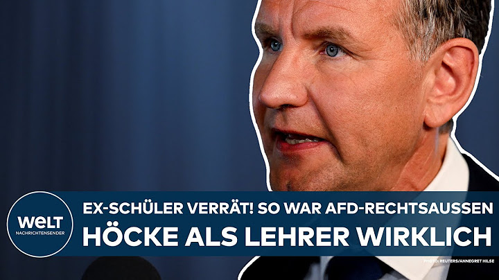 BJÖRN HÖCKE: Ex-Schüler verrät! So war der AfD-Rechtsaußen als Lehrer wirklich