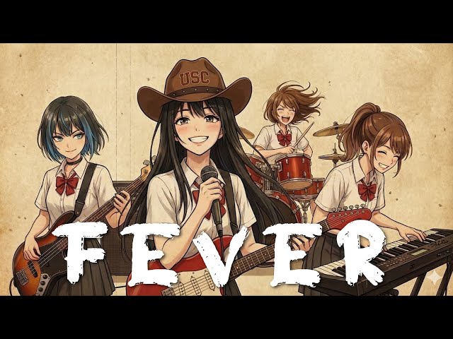 Fever - Dragon Ash / 永愛高校軽音部 (AI Band Cover) - YouTube