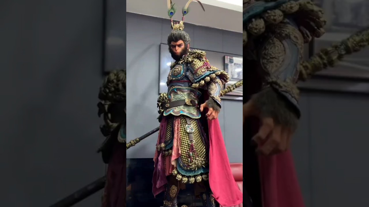 Black Mith: Sun Wukong (Monkey King) Life Size Statue 