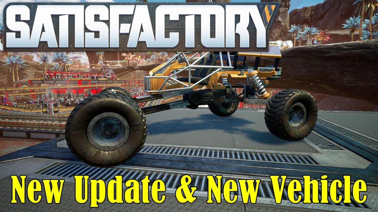 Satisfactory S1E13 New Update Info, Vertical Conveyor review