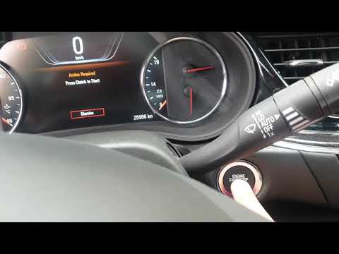 Solved! Oil Life reset for Opel Insignia Grand Sport 2018-  (with Start/Stop button)