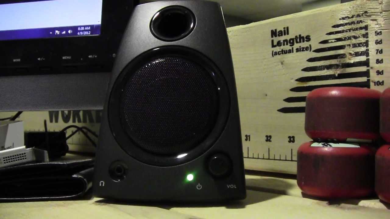 Review On Logitech Z130 Speakers Youtube