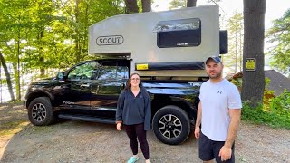 Scout Olympic Truck Camper Tour