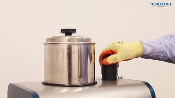 Permeability test of foundry Moulding and core sand