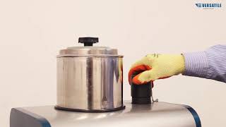 Permeability test of foundry Moulding and core sand