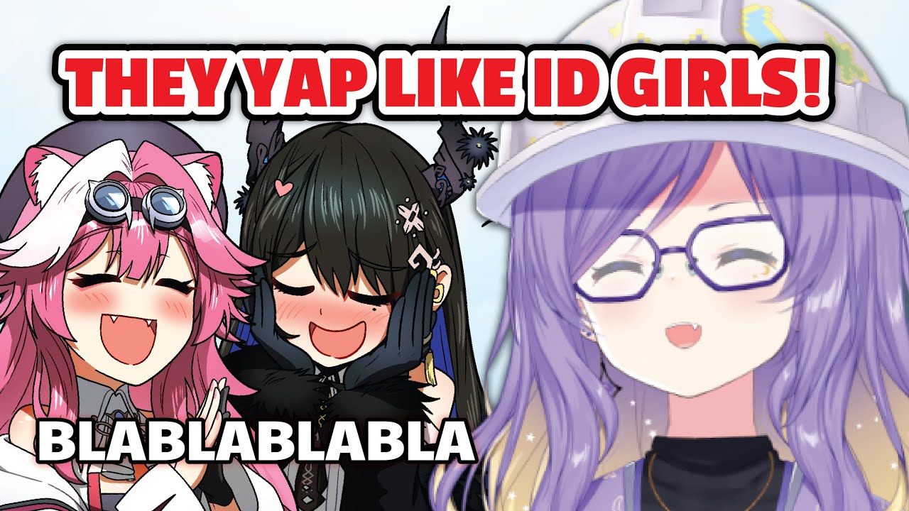 Moona realize Nerissa and Raora yaps like how ID GIRLS are YAPPING!