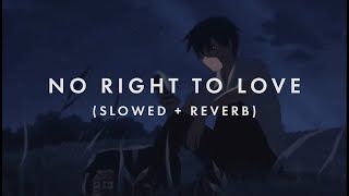 Rhys Lewis - No Right To Love (Slowed + Reverb)