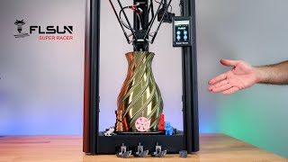 Flsun SR Super Racer  Delta 3D Printer  Unbox & Setup