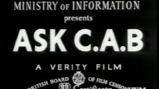 Ask CAB - 1942 Ministry of Information film (IWM archives)