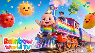 Rango Ki Train | रंग सीखें | Color Train Song | Hindi English Nursery Rhymes for Kids screenshot 3