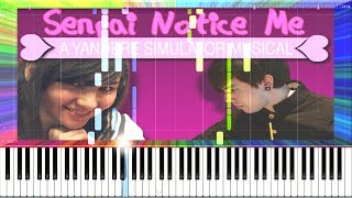 Video thumbnail of "Senpai Notice Me: A Yandere Simulator Musical - Random Encounters [Synthesia Piano Tutorial]"